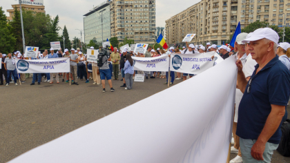 Alt protest în București
