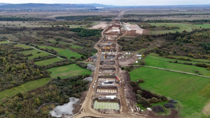 Autostrada Sibiu - Făgăraș prinde contur. Punctul sensibil al drumului de la poalele Făgărașului