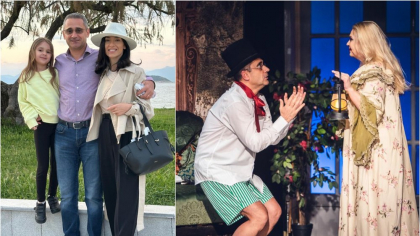În spatele unui artist împlinit, o parteneră care crede în el! Gabriel Fatu, susținut de soție. Cum au petrecut vacanța: „Sunt un norocos”