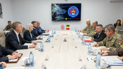 Consultări româno-britanice în domeniul apărării, la București. S-a discutat despre securitatea Mării Negre și sprijinul pentru Ucraina
