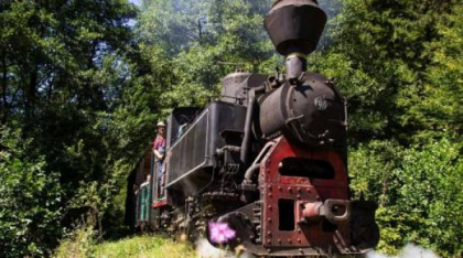 Mocănița de pe valea Bistriței, propusă pentru un circuit turistic prin Oltenia de sub munte