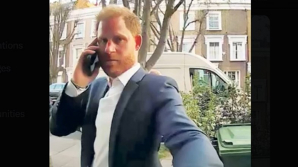 Prințul Harry a sunat la ușa greșită, în timp ce încerca să viziteze un prieten din Londra. „Am fost șocați să vedem pe cameră că era el”