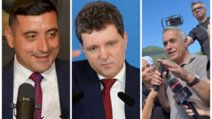 Nicușor Dan, devansat în topul încrederii de către Călin Georgescu și George Simion. Fritz, la egalitate cu Șoșoacă SONDAJ CURS