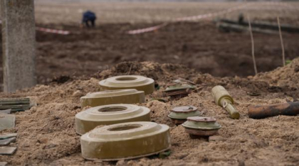 Mine antitanc din Al Doilea Război Mondial au fost descoperite pe şantierul autostrăzii A7