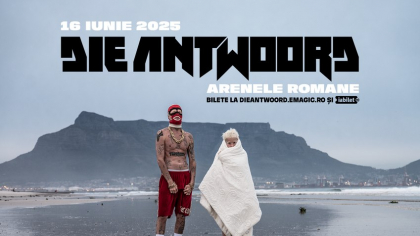 DIE ANTWOORD pentru prima oară în București, pe 16 iunie la Arenele Romane