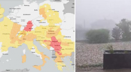 Europa, între temperaturi de foc și furtuni: cod roșu de caniculă în ţările din sud, iar cele din vest şi centru, cod roşu de vijelii