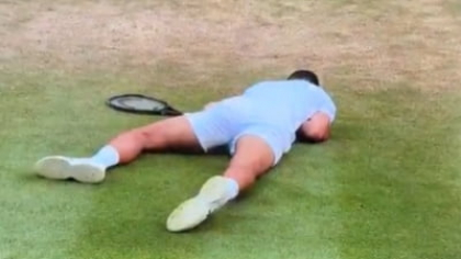 Ce spune Novak Djokovic despre ”alunecarea urâtă” suferită la Wimbledon VIDEO