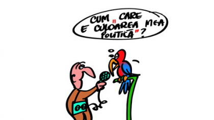 Cioara vopsită