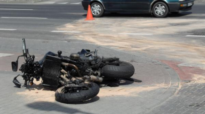 De 1 Mai, un motociclist a ajuns la spital
