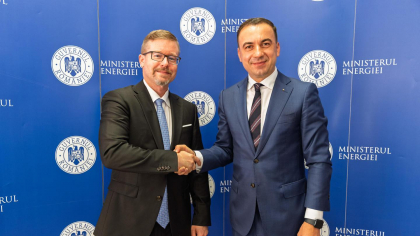 Bogdan Ivan discuții cu un reprezentant al SUA despre centrala nucleară modulară (SMR) de la Doicești