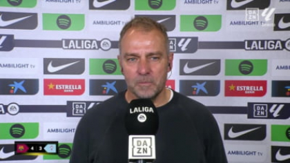 Reacția lui Hansi Flick după eliminarea dureroasă a Barcelonei în semifinale