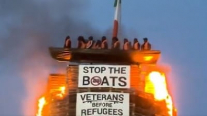 Noi proteste anti-imigranți, cu ruguri aprinse în Irlanda de Nord, după scandalul românilor de la Ballymena. „O incitare clară la ură” VIDEO