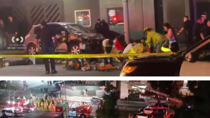 Atentat în Los Angeles! O mașină a intrat în mulțimea de oameni de pe trotuar. Câte victime a făcut
