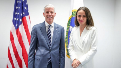 Oana Țoiu s-a întâlnit cu secretarul american al Energiei, Chris Wright. „Am schimbat opinii pe teme de interes reciproc bilateral”