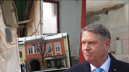Dezastrul găsit de inspectorii ANAF în casa confiscată de la Klaus Iohannis. Locuința este în stare avansată de degradare
