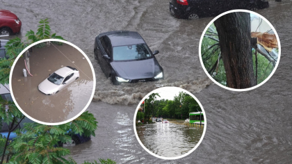 Sunt vizate 17 judeţe de noua alertă. Se anunţă prăpăd în orele următoare!