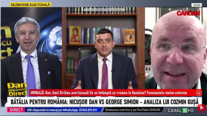 Cine va câștiga alegerile prezidențiale?! Cozmin Gușă a dat verdictul la Dan Diaconescu DIRECT: ”Nu are cine să iasă decât el”
