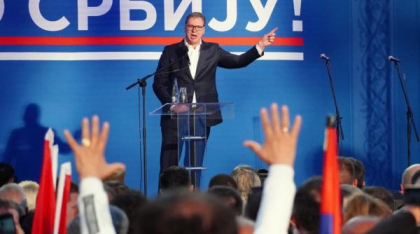 Un nou delir marca Vucic: acuză Europa că vrea să îl răstoarne de la putere și se laudă cu vizita la Moscova. "Nu vă vom preda Serbia!"