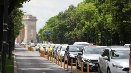 Avarie la rețeaua de apă potabilă pe Șoseaua Pantelimon. Traficul va fi restricționat două zile