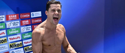 Săritorul în apă de la mare înălțime Constantin Popovici, vicecampion în Seria Mondială Cliff Diving
