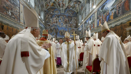 Papa Leon al XIV-lea cere ajutorul cardinalilor: „Rolul meu îmi depășește cu mult puterile”