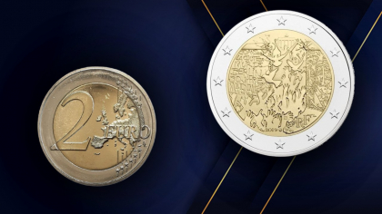 Moneda de 2 euro care a ajuns să valoreze o avere. Detaliul care o face extrem de prețioasă