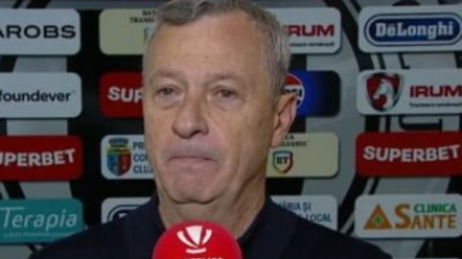 Mircea Rednic și-a anunțat plecarea de la UTA și s-a luat de suporteri: "Eu am antrenat echipe cu ultrași adevărați"