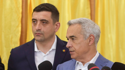 George Simion nu a vorbit live după câștigarea primului tur: „Astăzi am scris istorie”