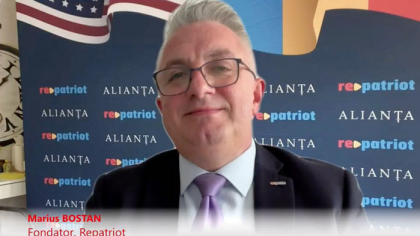 ZF Live. Marius Bostan, fondator, Repatriot: Trebuie să accelerăm cooperarea. Antreprenorii români şi oamenii cu spirit de iniţiativă din diaspora pot să susţină major dezvoltarea României