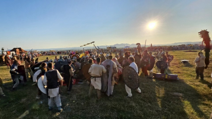 Bătălii epice între daci și romani, la DacFest 2025. Marea confruntare va avea loc pe malul Mureșului