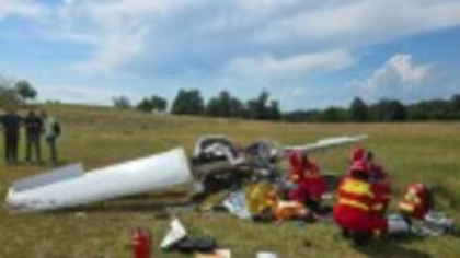 Cum s-a produs tragedia aviatică de la Orăștie. Pilotul mort în impact mai fusese implicat într-un accident, în 2018