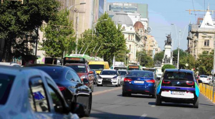 Primarul Capitalei vrea să scoată de pe șosele 150.000 de mașini în orele de vârf
