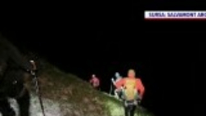 Trei turiști au fost recuperați de salvamontiști după ce s-au rătăcit pe un drum nemarcat în Masivul Făgăraș
