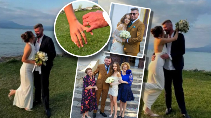 Fiica Ralucăi Moianu și Virgil Boglea s-au căsătorit religios. Cum arată Mara în rochie de mireasă