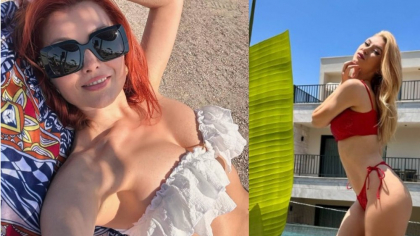 Elena Gheorghe și Andreea Bălan s-au întrecut în costume de baie! Cine a fost mai sexy în vacanță și ce destinații au ales cele două vedete