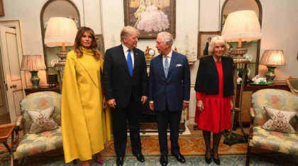Trump va merge în vizită de stat în Marea Britanie, în 17-19 septembrie. Regele Charles îl va primi la Castelul Windsor