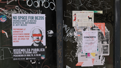 Protestatarii din Veneția revendică o „victorie uriașă” după ce Jeff Bezos a schimbat locul nunții