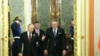 Robert Fico râde de Uniunea Europeană și îi promite lui Putin că Slovacia va susține Rusia