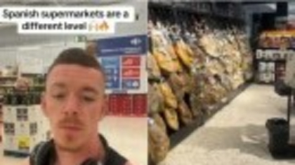 Turist britanic, șocat de prețurile unui supermarket din Spania: „Nu ai așa ceva acasă. Chiar mă gândesc să mă mut”