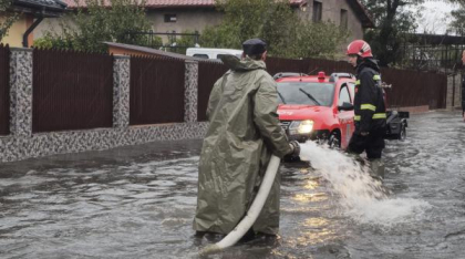Avertizare meteo ANM nowcasting. Cod roșu de ploi în Constanța, lista localităților afectate