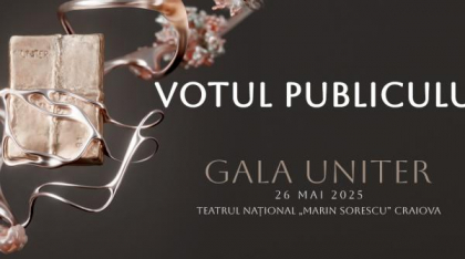 VOTUL PUBLICULUI – GALA PREMIILOR UNITER 2025.  Artiști și public, ÎMPREUNĂ, pentru teatrul românesc