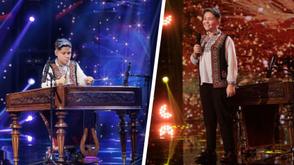 Marea FINALĂ Românii au talent, sezonul 15. Ianis Pîrșe, moment magic la țambal: „Ai cântat dumnezeiește!”