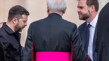 JD Vance se întâlnește cu Zelesnki la Roma. La întâlnire participă și Rubio