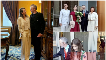 Mihai Albu și Elena Nechifor s-au căsătorit. Primele imagini de la cununia civilă: „Elena este adevărata doamnă Albu”