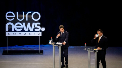 Dispute la dezbatere: Nicușor Dan: Vă deziceți de Georgescu? Simion: Eu nu mă dezic de poporul român