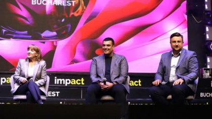 Andrei Bereandă, Managing Director al Ringier Romania Media, pe scena Impact Bucharest 2025: „Ce s-ar întâmpla dacă produsul tău ar dispărea!?”