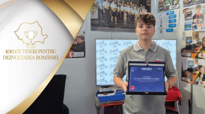 Un geniu al codului Morse: Ianis Scutaru, elevul de 13 ani care a dus România în Cartea Recordurilor, în campania „100 de tineri pentru dezvoltarea României”