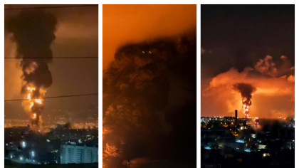 Război în Ucraina. Dronele lui Zelenski au lovit în inima Rusiei, incendiu devastator, se anună o nopate de foc VIDEO