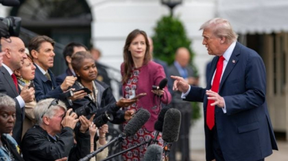 Donald Trump explodează în fața unui jurnalist: „O să-i spun premierului despre tine”