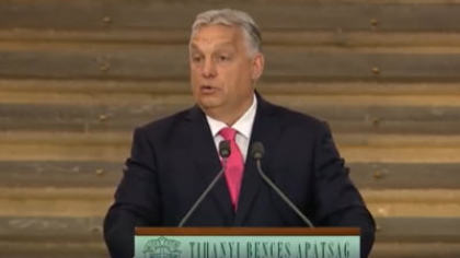 "Este timpul unei Europe a națiunilor, unei Europe creștine". George Simion, citat de Viktor Orban. "Suntem de acord" VIDEO